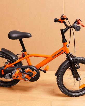 bicicletta btwin 16 pollici 