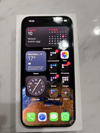 iPhone 15 pro 256 gb- bianco - cover+ vetro