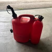 Tanica doppia miscela olio motosega