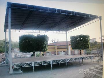 Palco Modulare Orlando con Copertura Telescopica