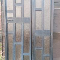 portoncino in alluminio 