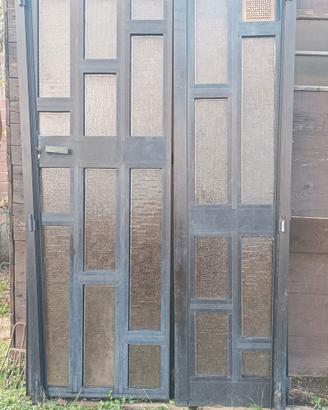 portoncino in alluminio 