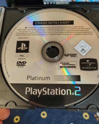 crash nitro cart platinum per  playstation 2