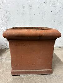 Vaso in terracotta toscana 30X30 resistente al gel