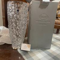 Vaso acca cristallo e argento