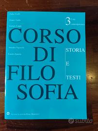 Corso di filosofia 3 l'età contemporanea