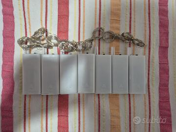 Lotto 8x Lucine Decorative a LED a Batteria (Luce