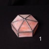 Scatola esagonale portagioie, artigianale.