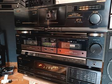 Piastre Cassetta Teac/Aiwa Revisionate Uso Hi-Fi 