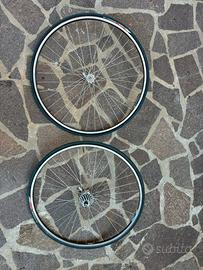 Ruote FIR HR22 vintage con mozzi Campagnolo