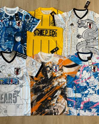 Maglia M/L Calcio Japan Anime One Piece 35€ l’una