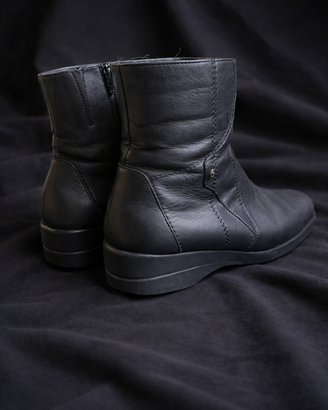 Stivaletti Donna Neri in Pelle