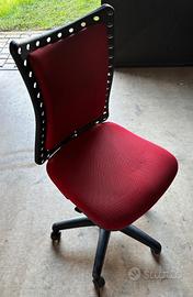 sedia da ufficio con rotelle