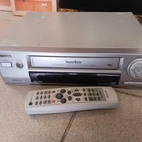 Lettore Film Cassette Vhs con telecomando 