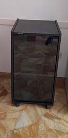 mobiletto stereo tv con ruote