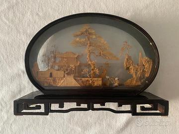 diorama cinesi originali anni 70