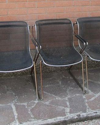Set 6 poltrone Penelope di Charles Pollock Anonima