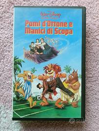 Vhs videocassetta Walt Disney Pomi d'ottone e mani