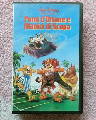 Vhs videocassetta Walt Disney Pomi d'ottone e mani