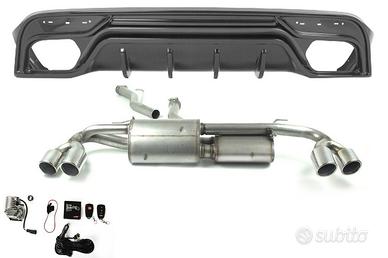 SOTTO PARAURTI con SCARICO INOX ALFA ROMEO STELVIO