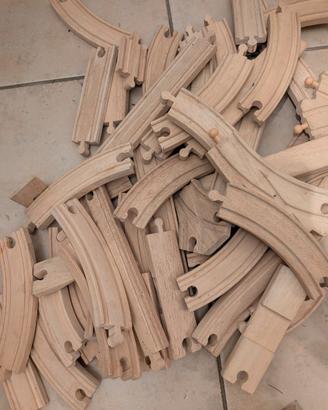 Pista trenini legno