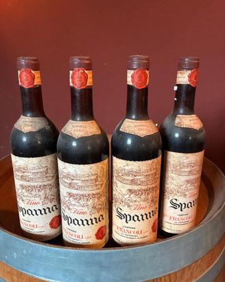Spanna Riserva Cantine Francoli 1971 – vino d'epoc