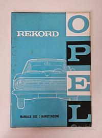 Manuale Originale OPEL REKORD A (63-65)