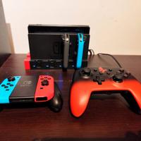 Nintendo Switch con accessori 