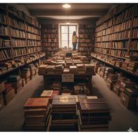 Lotto stock di 50 libri misti romanzi