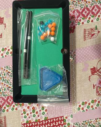 tavolo da biliardo miniatura 