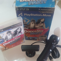 Set ps move ps3 ps4 DANCE STAR PARTY + controller