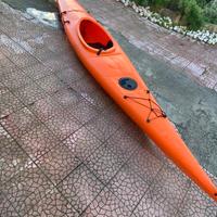 Kayak canoa mare