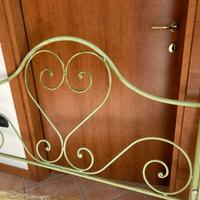 STRUTTURA LETTO FERRO BATTUTO