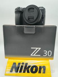 Nikon Z30 + Z DX 16-50mm VR (Scatti 681) USATO