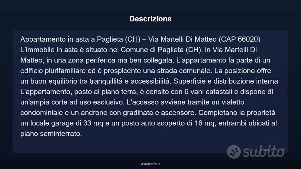 Appartamento – Paglieta, Colle San Pietro - Vista 3