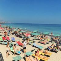 Chiosco bar su spiaggia