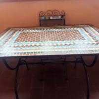 tavolo mosaico da esterni
