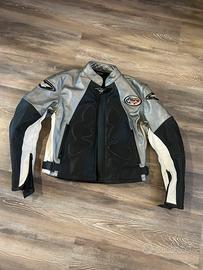 Giacca pelle moto donna