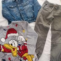 Vestiti nuovi bambino 6-8 anni autunno inverno