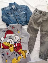 Vestiti nuovi bambino 6-8 anni autunno inverno