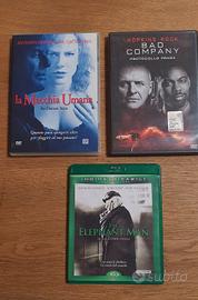 2 Dvd e 1 bluray 3 film con Anthony Hopkins