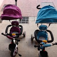 tricicli  maschietto e femminuccia