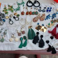 Lotto 30 paia orecchini vintage