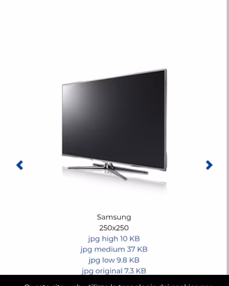 Tv  Samsung 55 pollici 