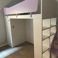 Letto castello bambina