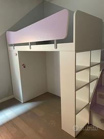 Letto castello bambina