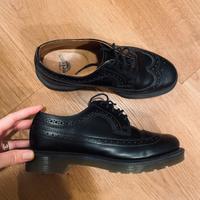 DR. MARTENS derby Wingtip Black Mono n.38