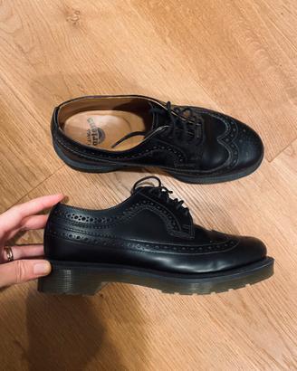 DR. MARTENS derby Wingtip Black Mono n.38