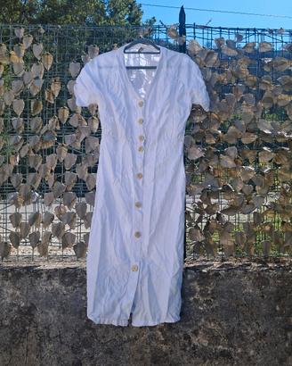 Abitino Estivo Bianco Zara TRF – Taglia S