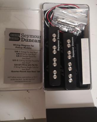 SEYMOUR DUNCAN Quarter Pound Jazz Bass Set